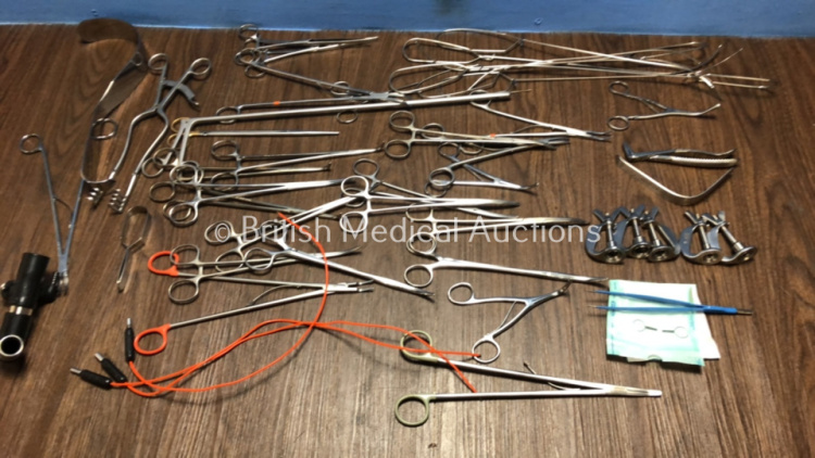 Job Lot of Surgical Instruments Including 1 x Manual Vent Circuit and 3 x Bladder Probes