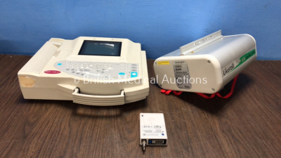 Mixed Lot Including 1 x Likorall 242 S Hoist Motor, 1 x GE MAC 1200ST ECG Machine (Untested Due to Damaged Power Port) 1 x SpaceLabs Model 90217 Ambulatory Blood Pressure Monitor (Untested Due to No Batteries) *217-018514 / 550007962 / 8009031*