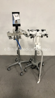 1 x Accutron Oxygen / Gas Mixer on Stand and 1 x Matrx Oxygen / Air Mixer on Stand *S/N 30071*