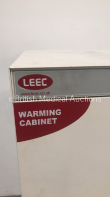 LEEC Warming Cabinet (Powers Up) *S/N 000485* *FS0125215* - 3