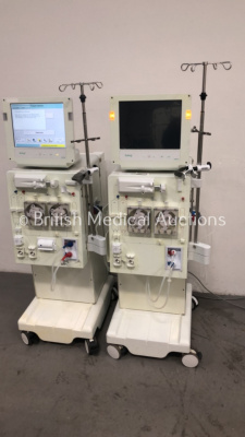 2 x B.Braun Dialog + Dialysis Machines Software Version 8.28 Running Hours 41122 (1 x Power Up,1 x Powers Up with Blank Screen) * SN 28987 / 91721 * - 3