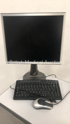 MedMont Corneal Topographer System on Table with PC Monitor - 4