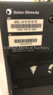 Datex-Ohmeda Excel 210SE Induction Anaesthesia Machine with Hoses *FS0111752* - 4