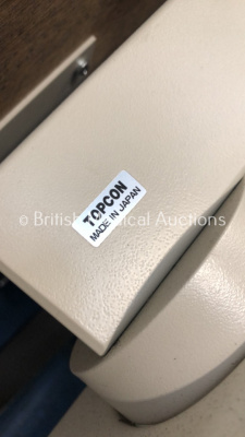 TopCon IS-80 Ophthalmic Stand with Chin Rest (Missing Covers) *S/N FS0084074* - 5