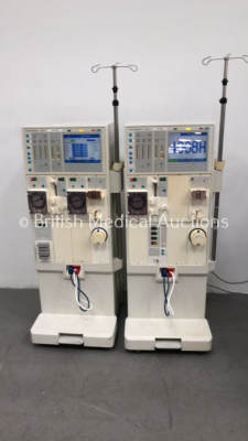 2 x Fresenius Medical Care 4008H Dialysis Machines Software Version 4.5 (Both Power Up) *GH*