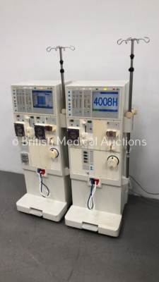 2 x Fresenius Medical Care 4008H Dialysis Machines Software Version 4.5 (Both Power Up) *GH* - 2