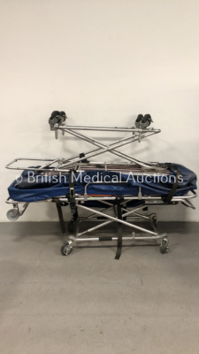 2 x Ferno Ambulance Stretchers with Mattresses