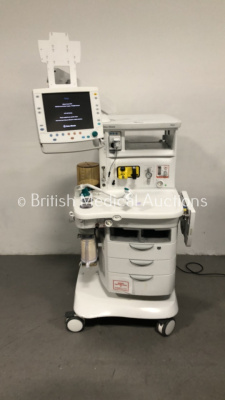 Datex-Ohmeda Aisys Anaesthesia Machine Software Version 08.01 with E-CAiOV Gas Module with Spirometry Option and Mini D-Fend Water Trap, Datex-Ohmeda Aladin2 Sevoflurane Vaporizer, Bellows, Absorber and Hoses (Powers Up)