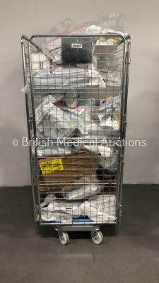 Cage of Mixed Consumables Including Nasosafe Nasopharyngeal Airways, Bard Penrose Drains and LMA Laryngeal Mask Airway (Cage Not Included - Out of Date)