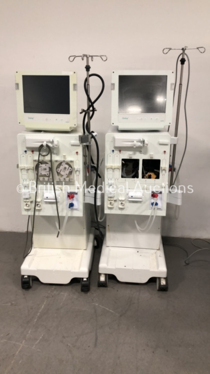 2 x B-Braun Dialog + Dialysis Machines (Both No Power - 1 x Incomplete)