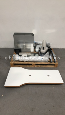 Mixed Pallet of Ophthalmic Table Parts and Accessories Including Casings, Arms and Mirrors