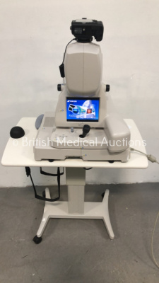 TopCon 3D Optical Coherence Tomography 3D OCT 2000 System on Motorized Table (Powers Up - Table Missing Wheel) *S/N 673399* **Mfd 2012**