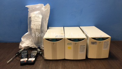 Mixed Lot Including 2 x Testo Model 110 Thermometers (Both Untested Due to No Batteries) 1 x Sorin Group Ref 04051 BT 894 Blood Collection Reservoir *Exp 02/2020* 3 x One AC ONm600 UPS Units (0735-0020 / 0735-0015 / 0735-0023 *BHH54876 / BHH415987* *H*