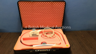 GE Model 6T Ultrasound Transducer / Probe in Carry Case *GL*