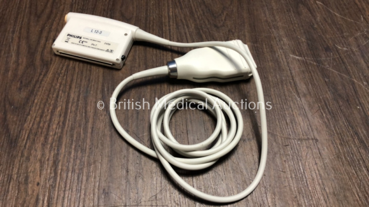 Philips L12-3 Ultrasound Transducer / Probe *GL*