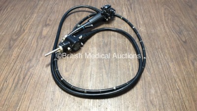 Pentax PCF 230 Colonoscope *S/N 2601191 Mfd-1996* *Engineers Report: Optical System- Ok, Angulation- Not Reaching Specification To be Adjusted, Insertion Tube- Ok, Light Transmission- Ok, Channels- Ok*