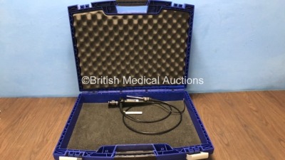 Pentax FNL 10RP3 Fibre Naso Pharyngo Laryngoscope in Case *S/N G115308* *Engineers Report: Optical System- No Broken Fibres, Angulation- Ok, Insertion Tube- Ok, Light Transmission- Ok, Channels- Ok*