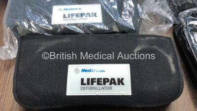 Mixed Lot Including 1 x Oxygen Bottle Carry Bag, Medtronic Monitor/Defibrillator Carry Bag and Medtronic Pouches - 2