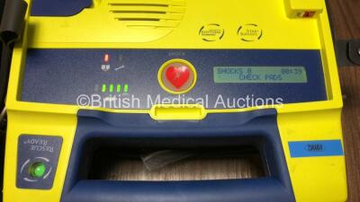 3 x Cardiac Science Powerheart AED G3 Automated External Defibrillators with Carry Cases (All Power Up with Stock Battery - Batteries Not Included) *4109982 / 4109971 / 4412693* - 2