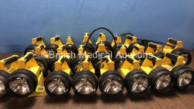 Job Lot of Vulcan Flashlights (Some Power Up, Some No Power Due to Possible Flat Batteries)