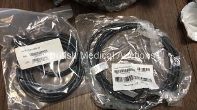 Large Quantity of Physio Control Paddles Leads and Medimax NIBP Hoses - 2