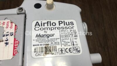 Mixed Lot Including 2 x Dlouhy Lifepak 15 Brackets, 2 x Mangar Airflo Plus Units with 2 x AC Power Supplies, 5 x AD Elektronik AD High Pak Chargers *CA0350-11408 / CA0350-06427 / 0735001155 / 0735001310 / 0735001277 / 0735001391 / 2016170051* - 5