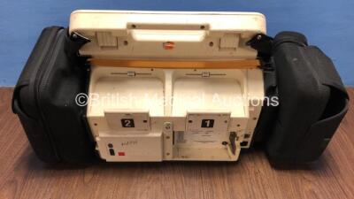 Medtronic Lifepak 12 Biphasic Defibrillator / Monitor with Screen Protector and 1 x Battery*Mfd 2009* (Powers Up) *37797925 - 3