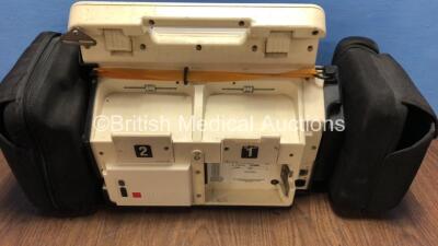 Medtronic Lifepak 12 Biphasic Defibrillator / Monitor with Screen Protector and 1 x Battery*Mfd 2009* (Powers Up) *37632499* - 3