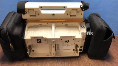 Medtronic Lifepak 12 Biphasic Defibrillator / Monitor with Screen Protector and ECG Lead *Mfd 2009* (Powers Up with Stock Battery - Not Included) *37797950* - 3