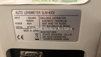 Shin-Nippon SLM-4000 Auto Lensmeter *S/N 973836A* (Powers Up) - 5