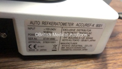 Shin-Nippon Accuref-K 9001 Auto Refkeratometer (Powers Up) *S/N X7AH4582* - 3