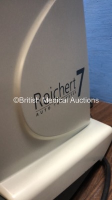 Reichert 7 Auto Non Contact Tonometer Ref 16050 Rev C (Powers Up) *S/N 02226-0810* **Mfd 2010** - 3