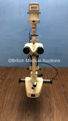 C.S.O SL 990/5 Slit Lamp with 2 x Eyepieces (Unable to Power Test Due to No Power Supply) *S/N 9909055*
