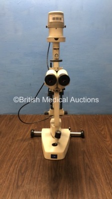 C.S.O SL 990/5 Slit Lamp with 2 x Eyepieces (Unable to Power Test Due to No Power Supply) *S/N 9909070*