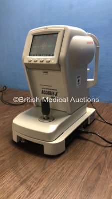 Shin-Nippon Accuref-K 9001 Auto Refkeratometer (Powers Up) *S/N 28 AH 4906* **Mfd 2008** - 5