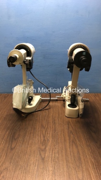 1 x Nidek KM-450 Ophthalmometers *S/N20710* **Mfd 2001** and 1 x Bobes Keratometer Model II *S/N 10A08024*