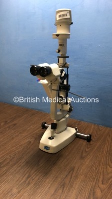 CSO SL990-5X Slit Lamp with 2 x 12,5x Eyepieces (Unable to Power Test Due to No Power Supply) *S/N 08110084* - 2