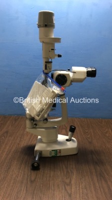 CSO SL990-5X Slit Lamp with 2 x 12,5x Eyepieces (Unable to Power Test Due to No Power Supply) *S/N 08110084* - 5