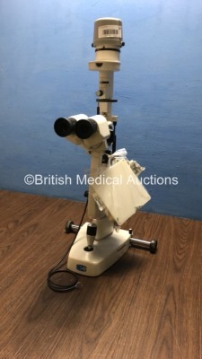 CSO SL990-5X Slit Lamp with 2 x Eyepieces (Unable to Power Test Due to No Power Supply) *S/N 0204065* - 2