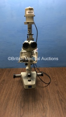 CSO SL 990/5 Slit Lamp with 2 x Eyepieces (Unable to Power Test Due to No Power Supply) *S/N 97050258*