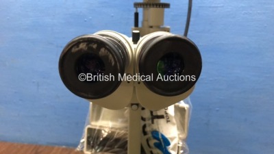 CSO SL 990/5 Slit Lamp with 2 x Eyepieces (Unable to Power Test Due to No Power Supply) *S/N 97050258* - 2