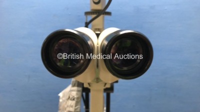 CSO SL990 Type 5x Slit Lamp with 2 x Eyepieces (Unable to Power Test Due to No Power Supply) *S/N 03070131* - 3