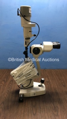 CSO SL990 Type 5x Slit Lamp with 2 x Eyepieces (Unable to Power Test Due to No Power Supply) *S/N 03070131* - 4