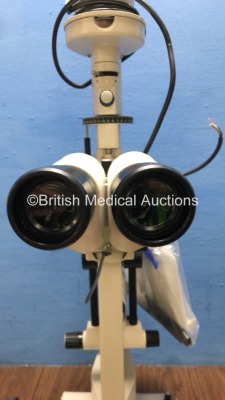 CSO SL990-Type 5X Slit Lamp with 2 x Eyepieces (Unable to Power Test Due to No Power Supply) *S/N 05030104* - 3