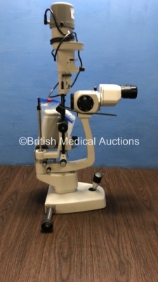 CSO SL990-Type 5X Slit Lamp with 2 x Eyepieces (Unable to Power Test Due to No Power Supply) *S/N 05030104* - 5