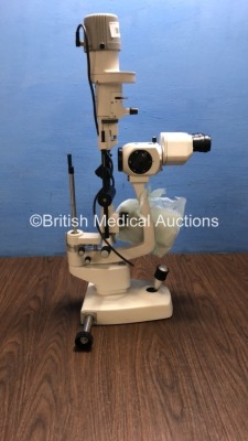 CSO SL990-Type 5X Slit Lamp with 2 x Eyepieces (Unable to Power Test Due to No Power Supply) *S/N 0206166* - 4