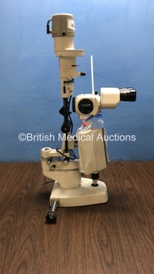 CSO SL990-Type 5X Slit Lamp with 2 x Eyepieces (Unable to Power Test Due to No Power Supply) *S/N 03070134* - 4