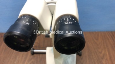 CSO SL990-Type 5X Slit Lamp with 2 x Eyepieces (Unable to Power Test Due to No Power Supply) *S/N 07070285* - 2