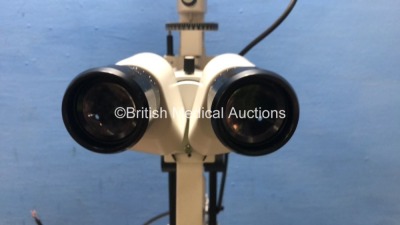 CSO SL990-Type 5X Slit Lamp with 2 x Eyepieces (Unable to Power Test Due to No Power Supply) *S/N 07070285* - 3