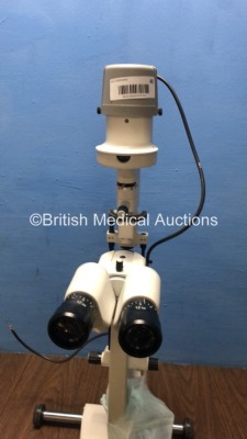 CSO SL990-Type 5X Slit Lamp with 2 x Eyepieces (Unable to Power Test Due to No Power Supply) *S/N 07070285* - 4